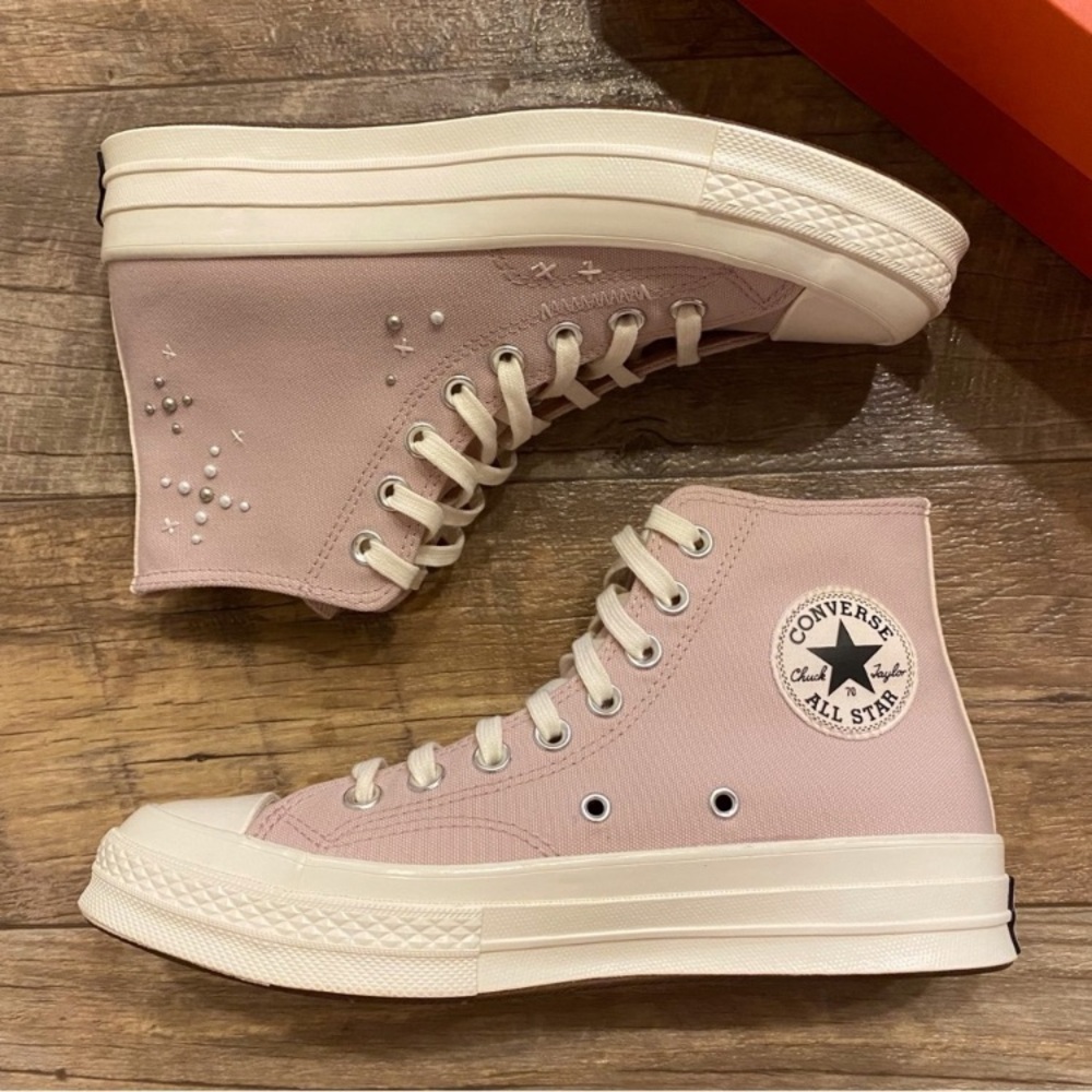 Converse All Star Chuck Taylor 70's Women's Mauve Pink High-Top Sneakers